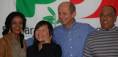 Mek, Xia, Stefano Ciuoffo e Aziz 