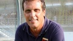 Stefano Ciucci allenatore del Camaiore che oggi gioca in trasferta a Borgo a Buggiano