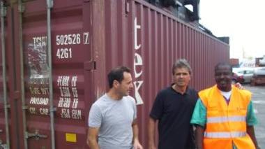 Il container dell’Unicoop partito per l’Africa