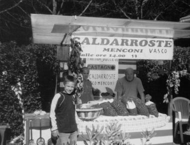 Vasco Menconi, il re delle caldarroste      