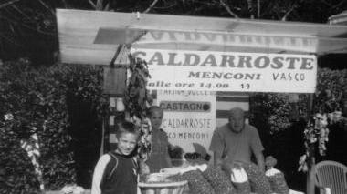 Vasco Menconi, il “re” delle caldarroste