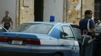 Una pattuglia della polizia di Stato di Volterra