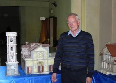 <b>Lartista.</b> Il ponsacchino Remo Caroti 