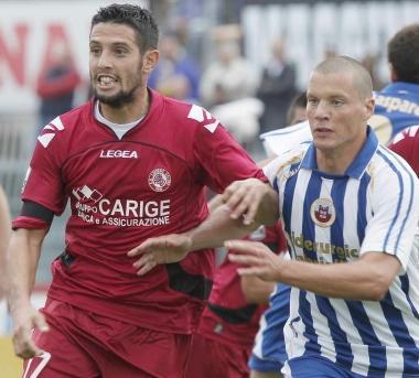 <b>GRINTA.</b> Martin Miglionico domani sera a Varese sar&agrave; al centro della difesa  