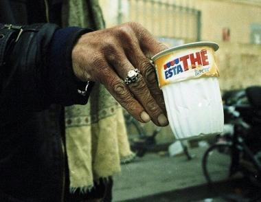 La classica lattina di plastica dellEstath&eacute; 