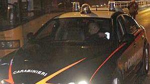 Una pattuglia dei carabinieri