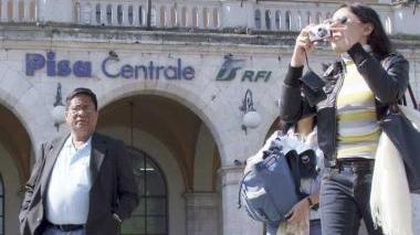 La stazione ferroviaria: gli “hot spot” saranno installati anche qui