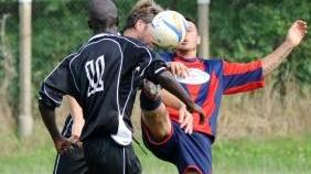 Un’azione della partita