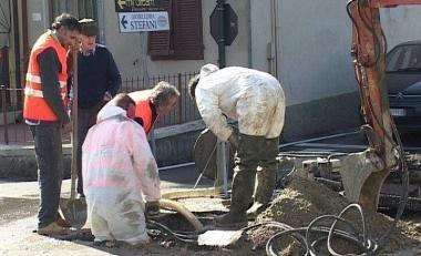 <b>LAVORI IN VISTA.</b> Un cantiere di Gaia 