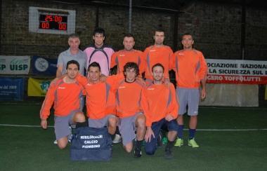 La squadra del Mobilgronchi campione in carica 