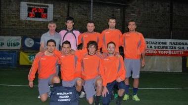 La squadra del Mobilgronchi campione in carica