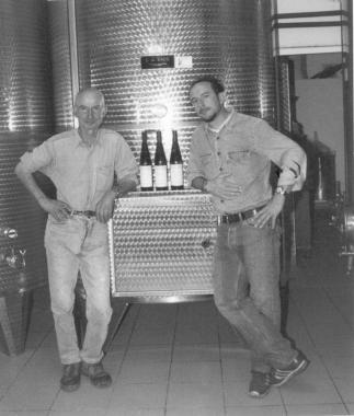 Ottaviano e Fabio Lambruschi nelle loro cantine