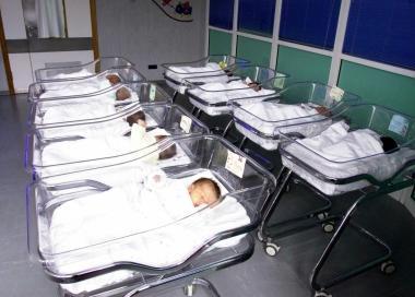La nursery dell’ospedale Villamarina