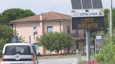 I pannelli informativi e di monitoraggio agli accessi in città
