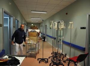 Pronto soccorso traslocato