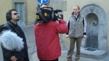 Il conduttore Osvaldo Bevilacqua