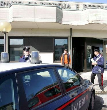 La filiale rapinata nel pomeriggio 
