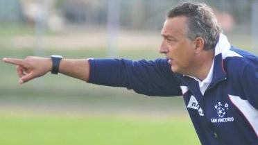Mister Massimo Verani e accanto Blandi