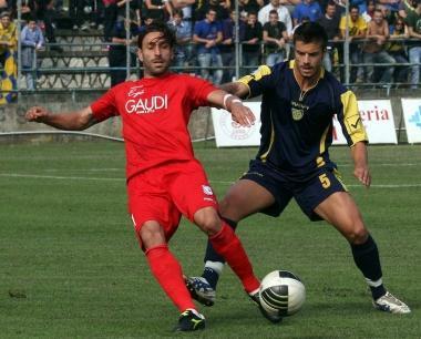 Benassi in azione contro il Carpi     