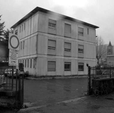 La sede del poli ambulatorio di Aulla            