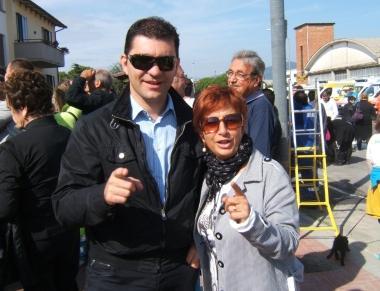 I candidati a segretario Cautillo e Fronzoni 