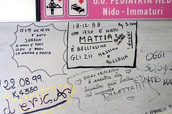Basta scritte in maternità