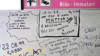 Basta scritte in maternità
