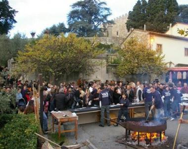 Una sagra della castagna (foto darchivio)  