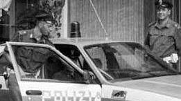 Una volante della polizia