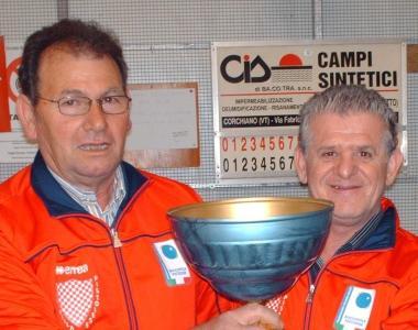 Panichi e Lagrotteria fanno grande la bocciofila