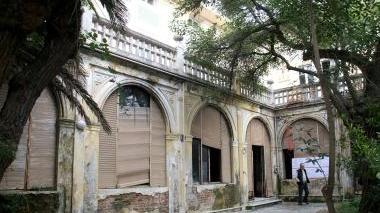 <b>DEGRADO.</b> Lo stato attuale di Villa Argentina