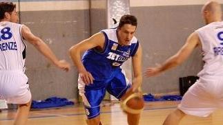 Capitan Fraschetti in azione durante una partita di campionato