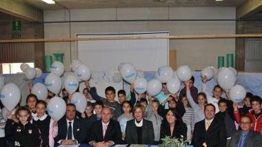 Il direttore generale della Banca di Pescia, Antonio Giusti e la presentazione del progetto