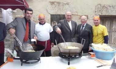Due momenti del viaggio in Spagna nella provincia di Burgos 