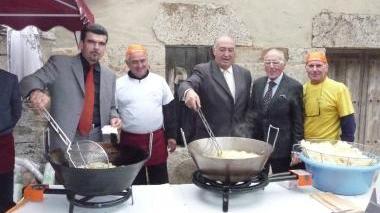 Due momenti del viaggio in Spagna nella provincia di Burgos