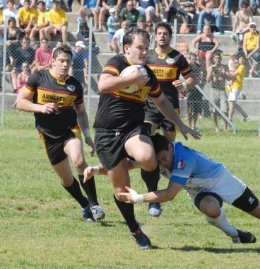 LUnion Rugby Tirreno in azione 