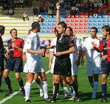 <b>LARBITRO. </b>Ciro Carbone 
