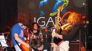 Una band giovanile in azione
