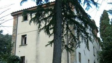 Una veduta di Villa Ciampolini a Chianni
