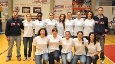 La squadra di serie D femminile del Volley Cecina