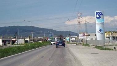 Un tratto della Sarzanese Valdera