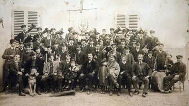 La banda cittadina empolese nel 1910