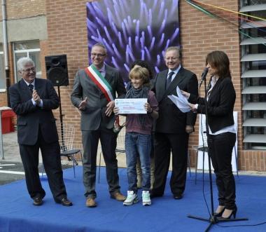 Alcuni ragazzi premiati 