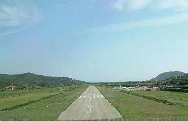 Una panoramica della zona dellaerostazione 