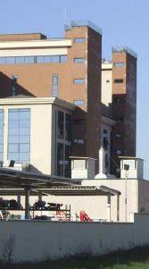 La sede della societ&agrave; per azioni Acque a Ospedaletto 