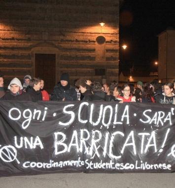 Corteo studentesco notturno, quattro denunciati