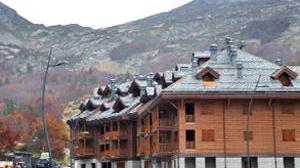 Prima nevicata all'Abetone Bianche le cime del Monte Gomito