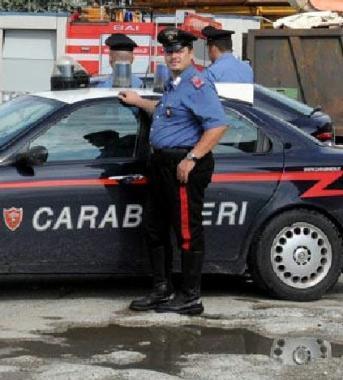 Una pattuglia dei carabinieri 