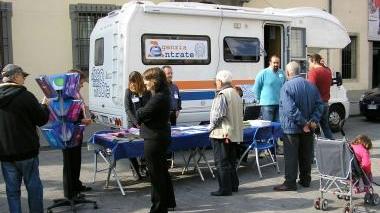 Il camper dell’Agenzia delle entrate da domani in città