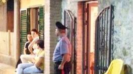 Il ristorante la Botteghina poco dopo la sparatoria nella quale restò ferito il titolare